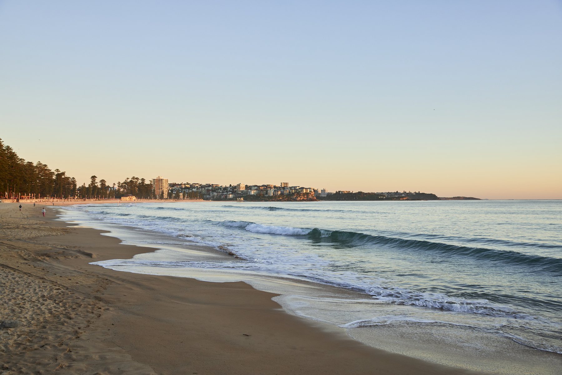 Coastal beach photographed for Wood Fired Coffee